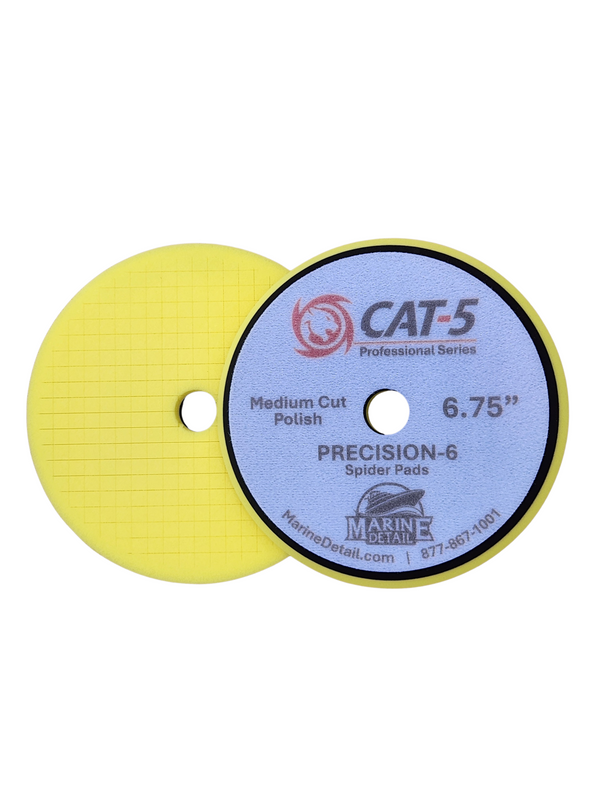 6.75" Precision-6 "Spider Pad" (Medium Cut / Polish)
