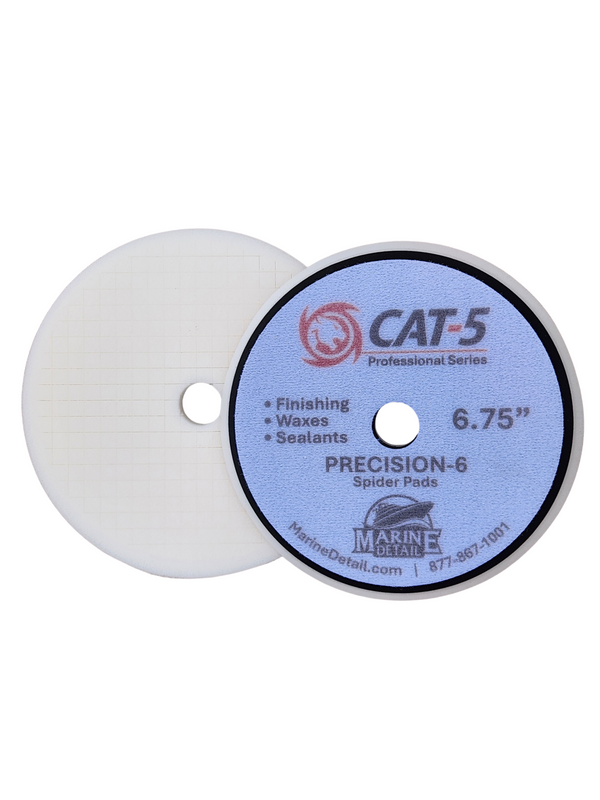 6.75" Precision-6 "Spider Pad" (Finishing Polish, Waxes, Sealants)